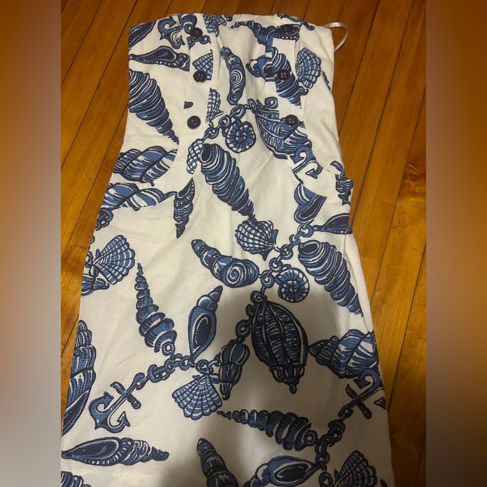 Lilly Pulitzer strapless dress